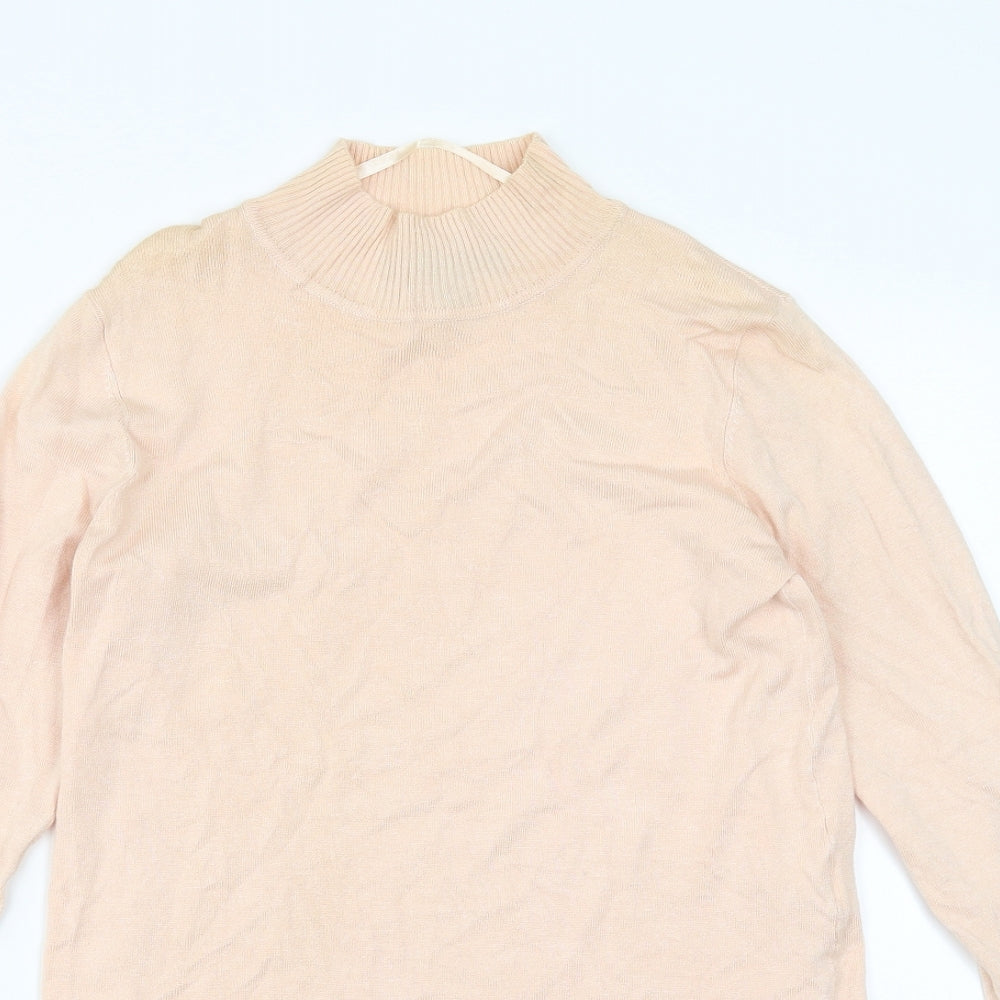 Primark Womens Orange   Pullover Jumper Size S  - coral coloured