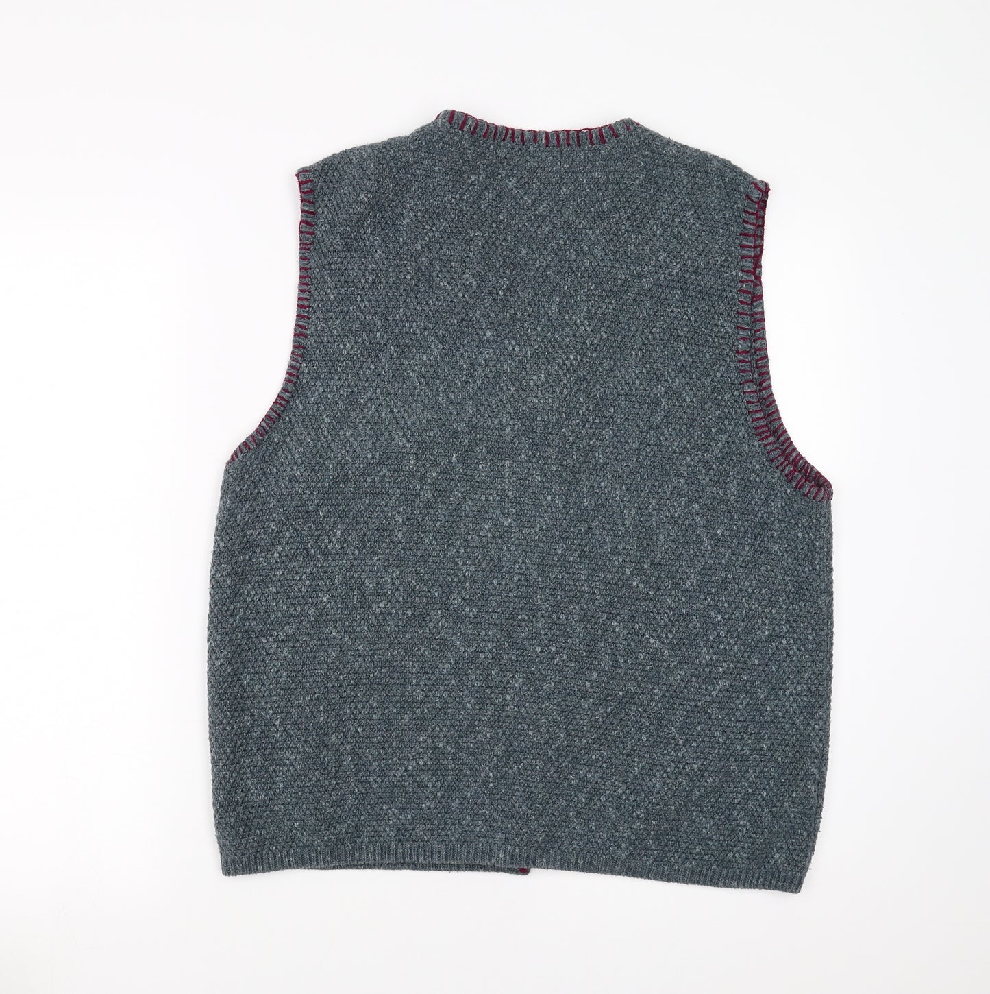 Marks and Spencer Mens Grey   Cardigan Jumper Size M