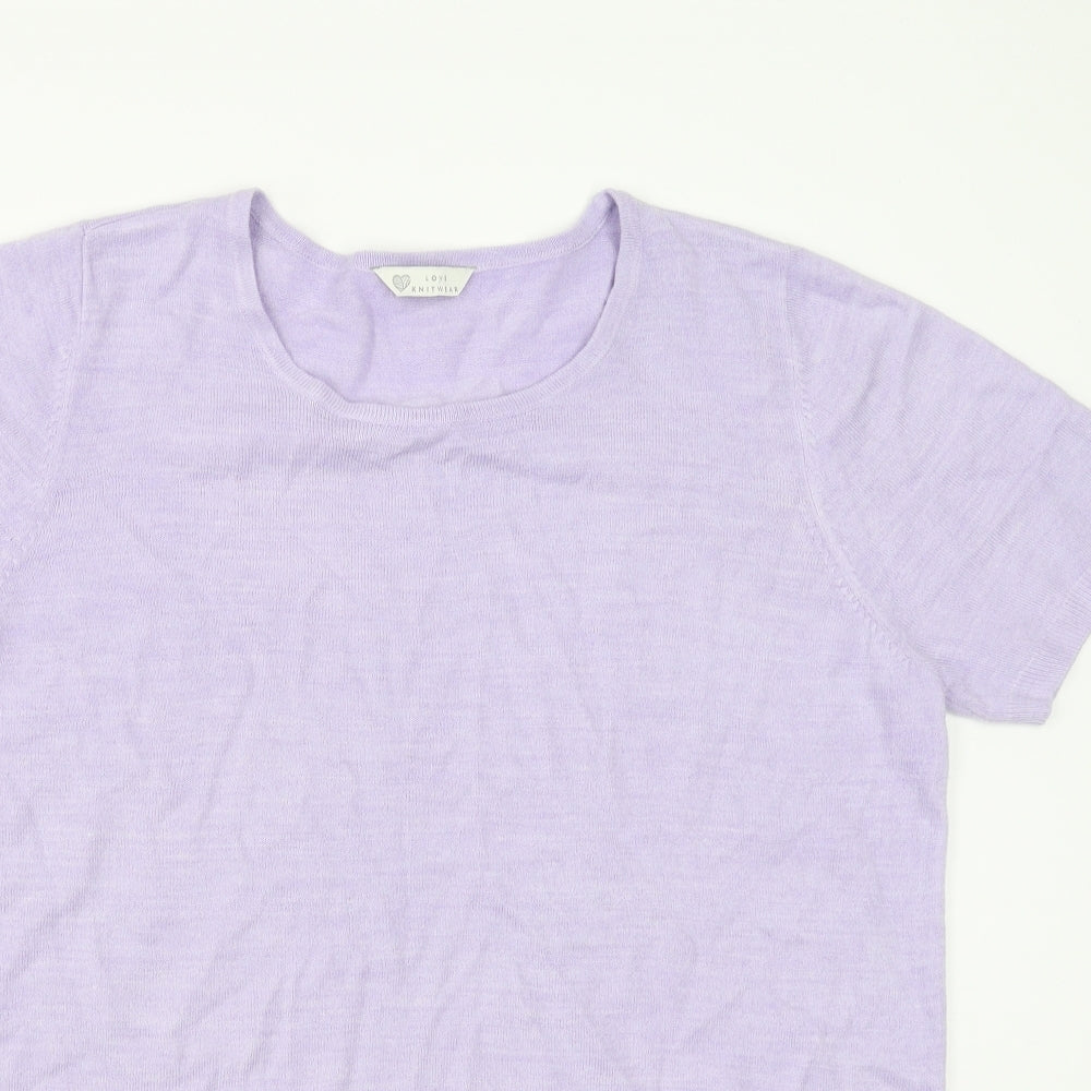 BHS Womens Purple   Pullover Jumper Size 18