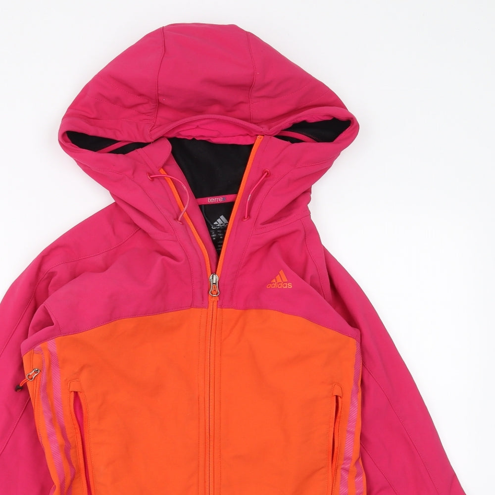 adidas Womens Orange   Jacket  Size 10