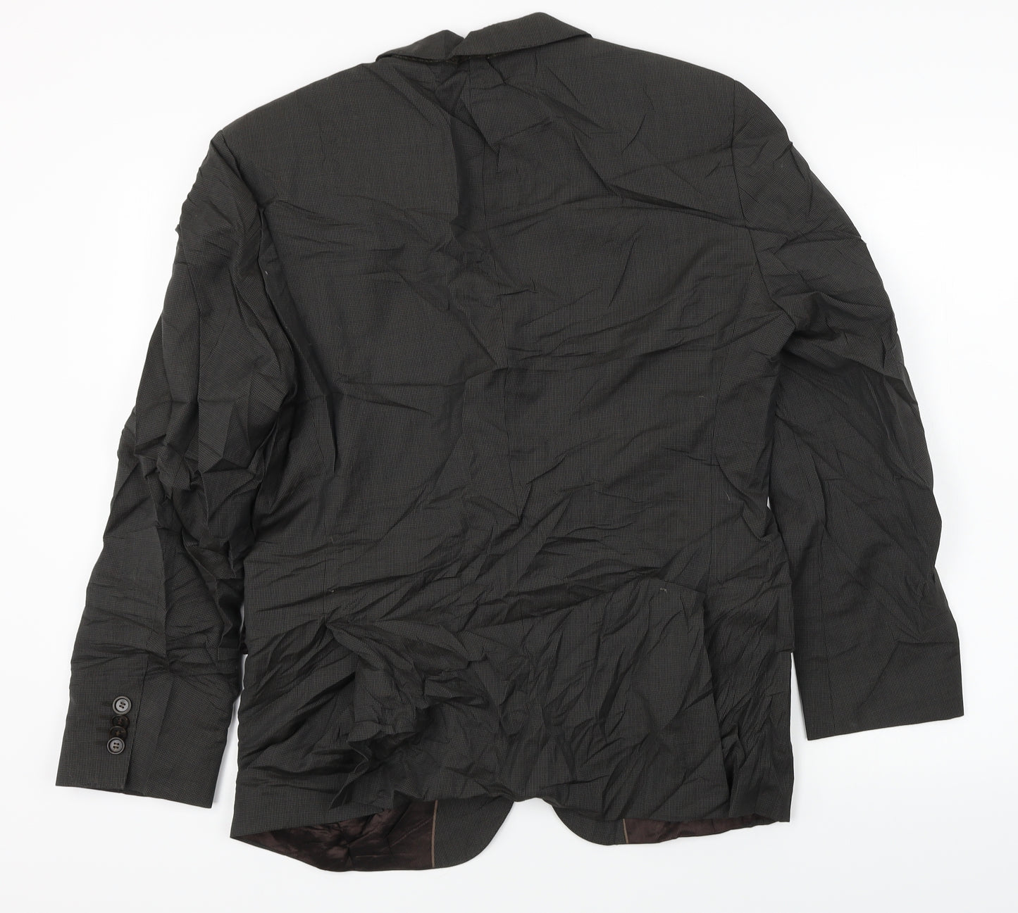Super 100's  Womens Black   Jacket Blazer Size 38