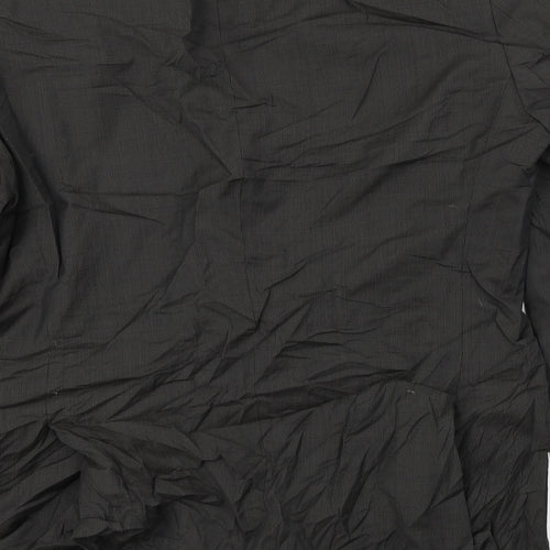 Super 100's  Womens Black   Jacket Blazer Size 38