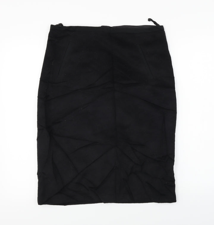 Marks and Spencer Womens Black Bandage Skirt Size 32 in