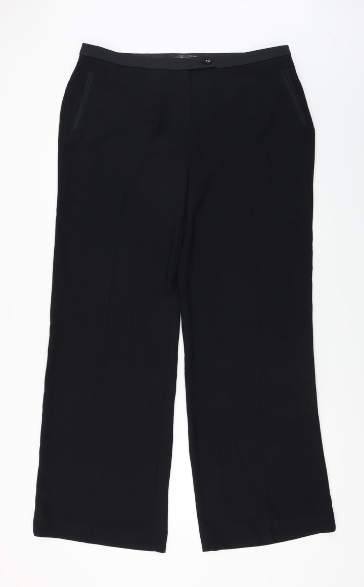 Per Una  Womens Blue   Trousers  Size 16 L27 in