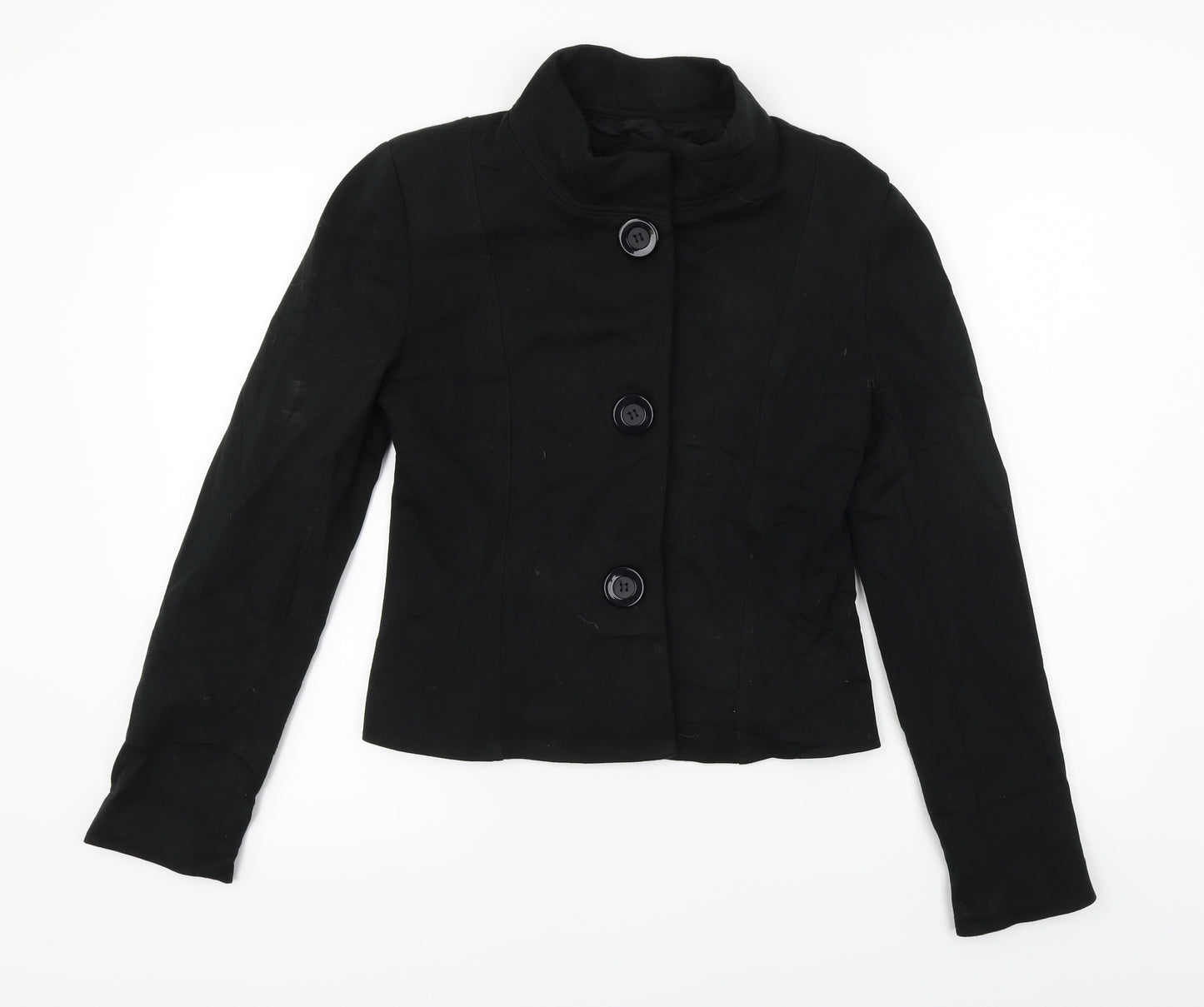 Mng   Womens Black   Jacket Coat Size M