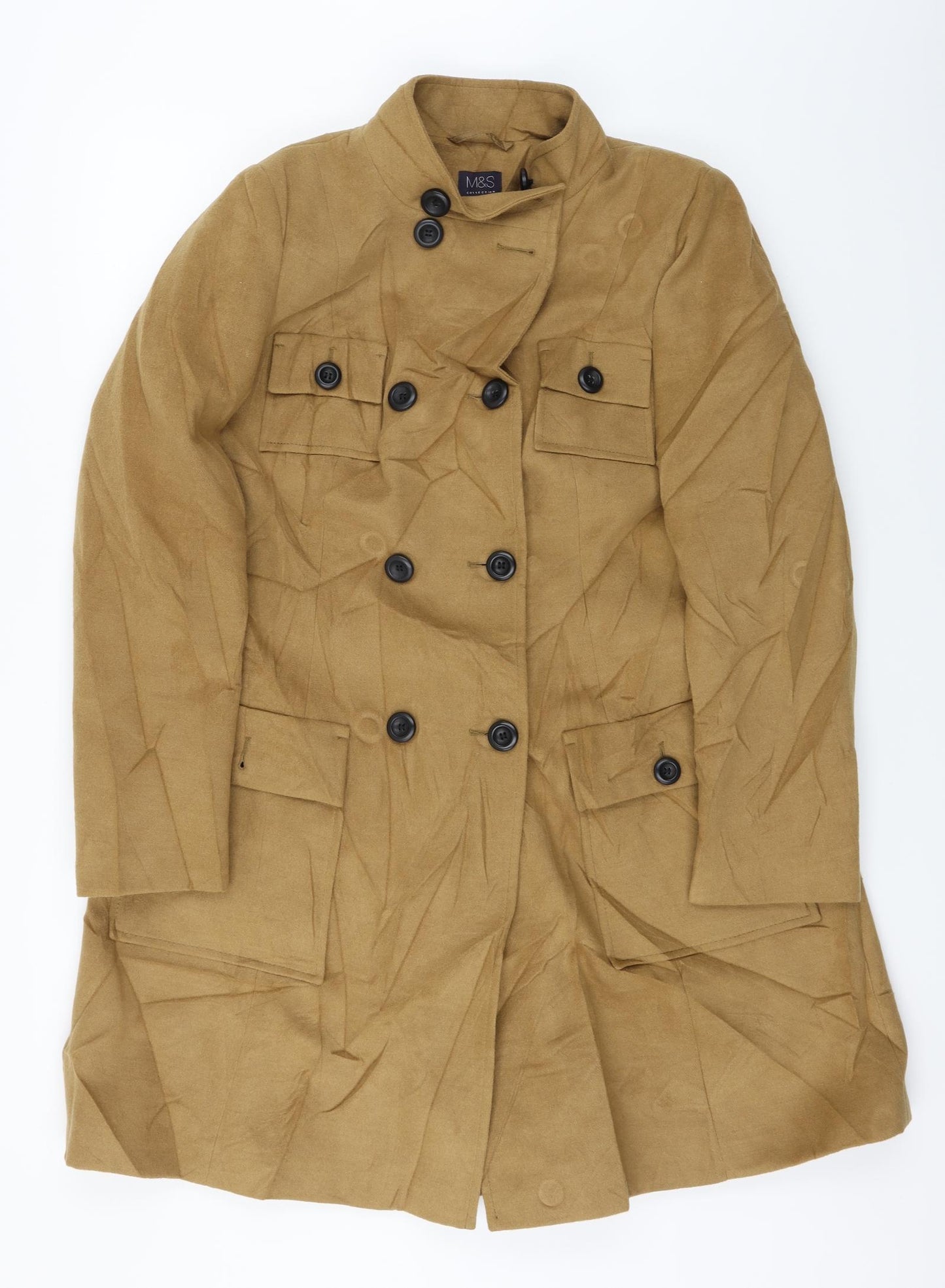 Marks and Spencer  Womens Brown   Jacket Coat Size 14