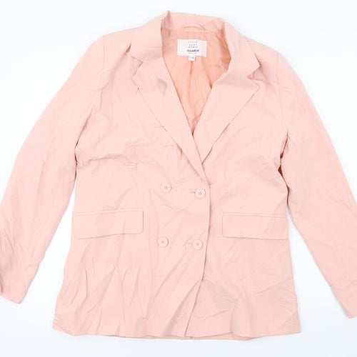Pull&Bear  Womens Pink   Jacket Blazer Size 30