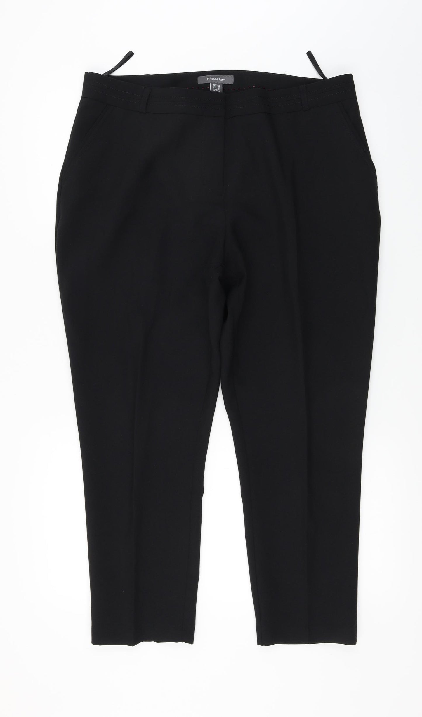 Primark  Womens Black   Trousers  Size 16 L23 in