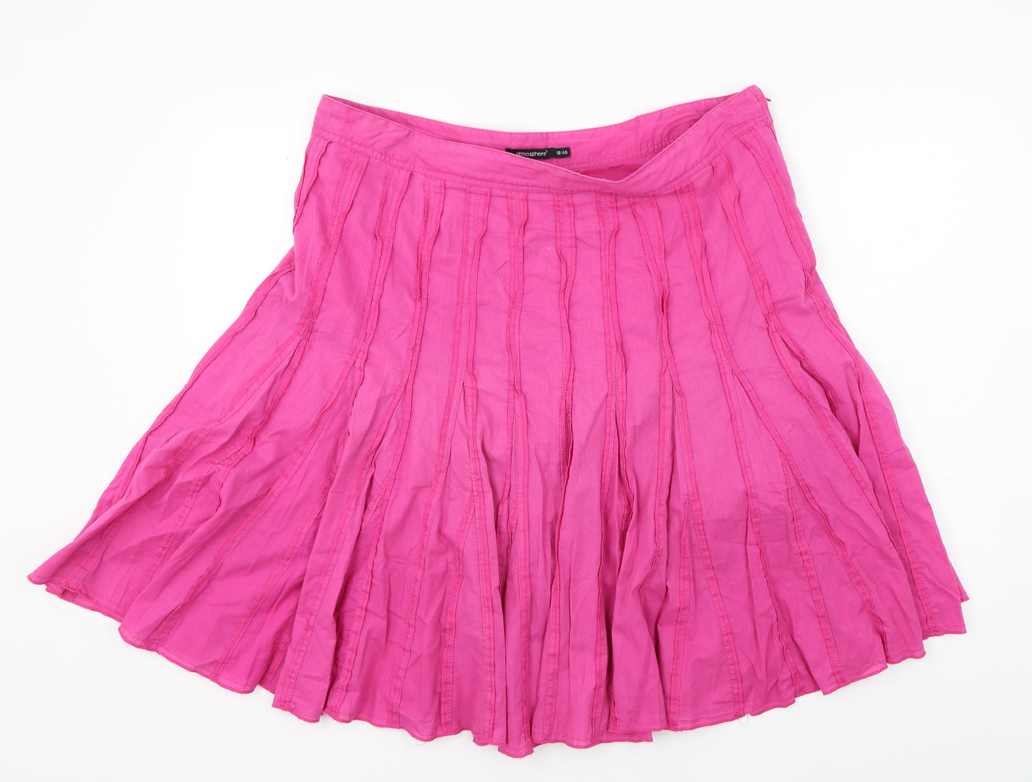 Atmosphere  Womens Pink   A-Line Skirt Size 18