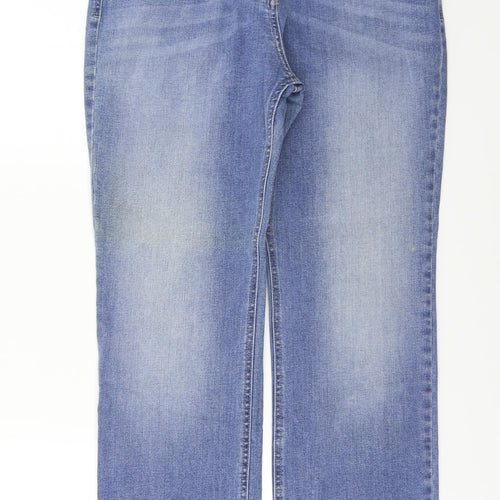 Preworn  Womens Blue   Straight Jeans Size 32 in L26 in