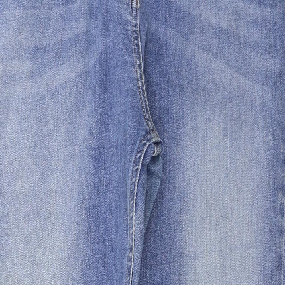 Preworn  Womens Blue   Straight Jeans Size 32 in L26 in