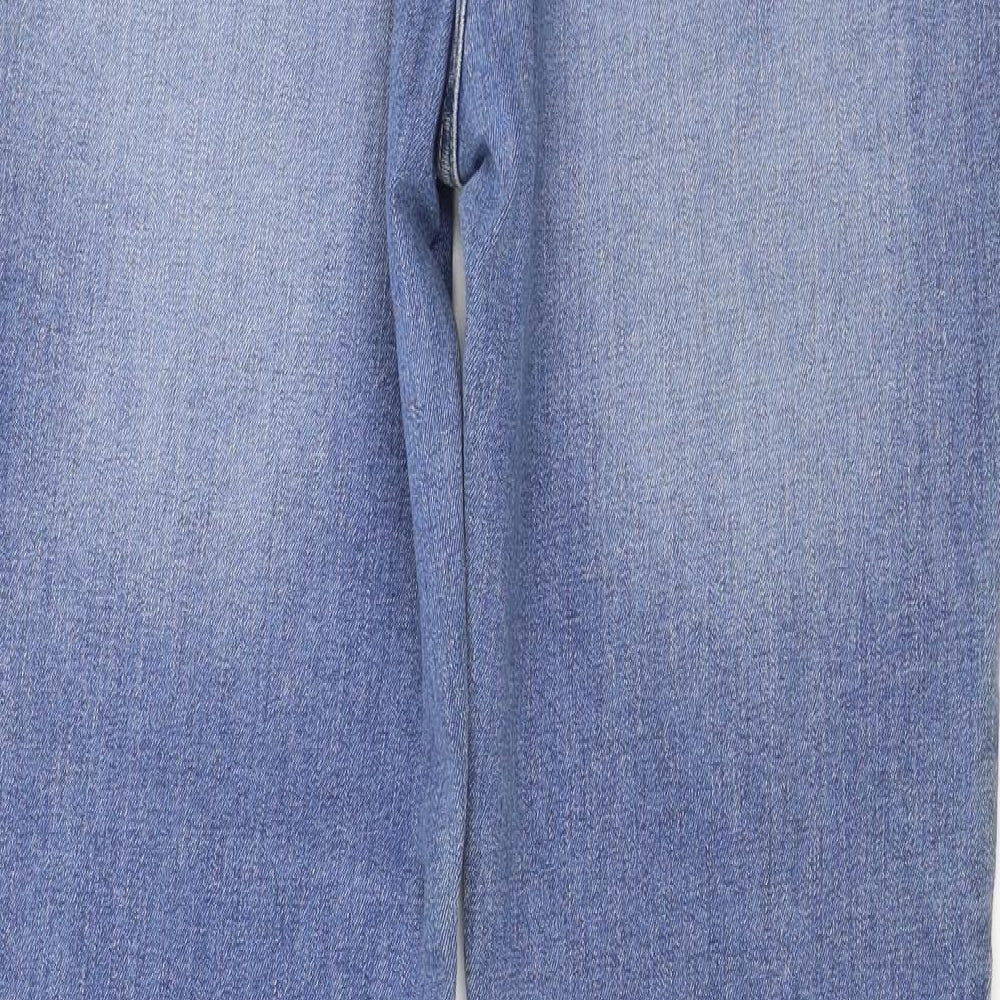 Preworn  Womens Blue   Straight Jeans Size 32 in L26 in