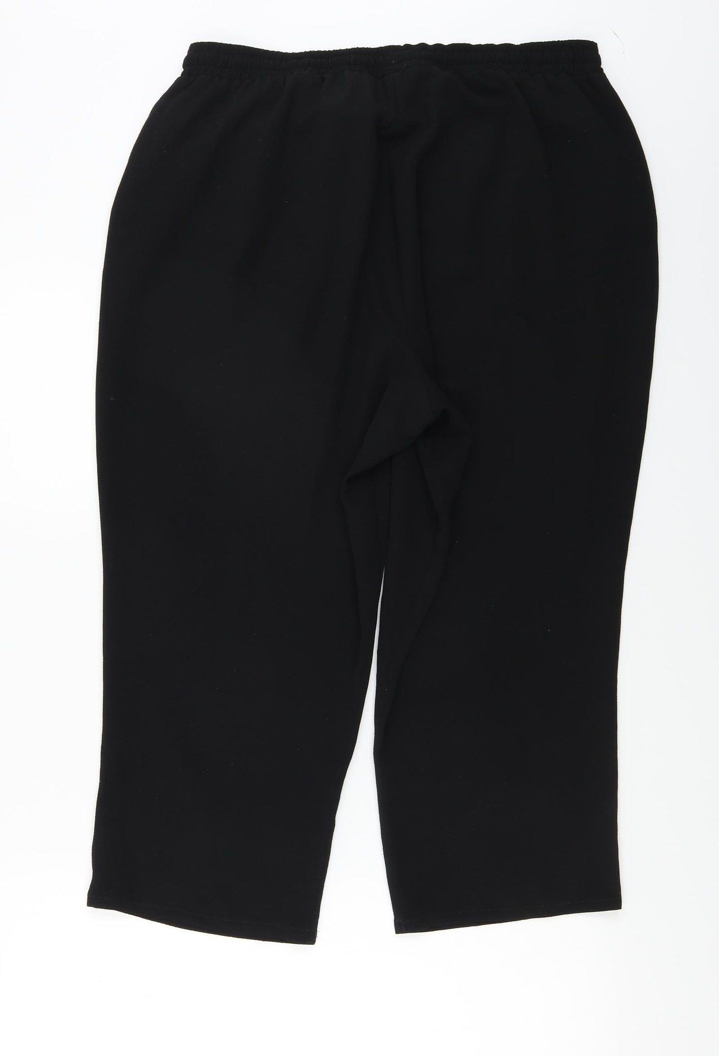 Papaya  Womens Black   Trousers  Size 16 L20 in