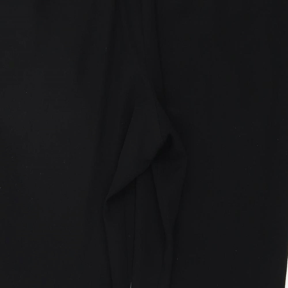 Papaya  Womens Black   Trousers  Size 16 L20 in