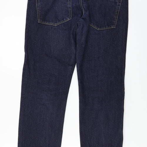 Authentic Denim  Mens Blue   Straight Jeans Size 32 in L26 in