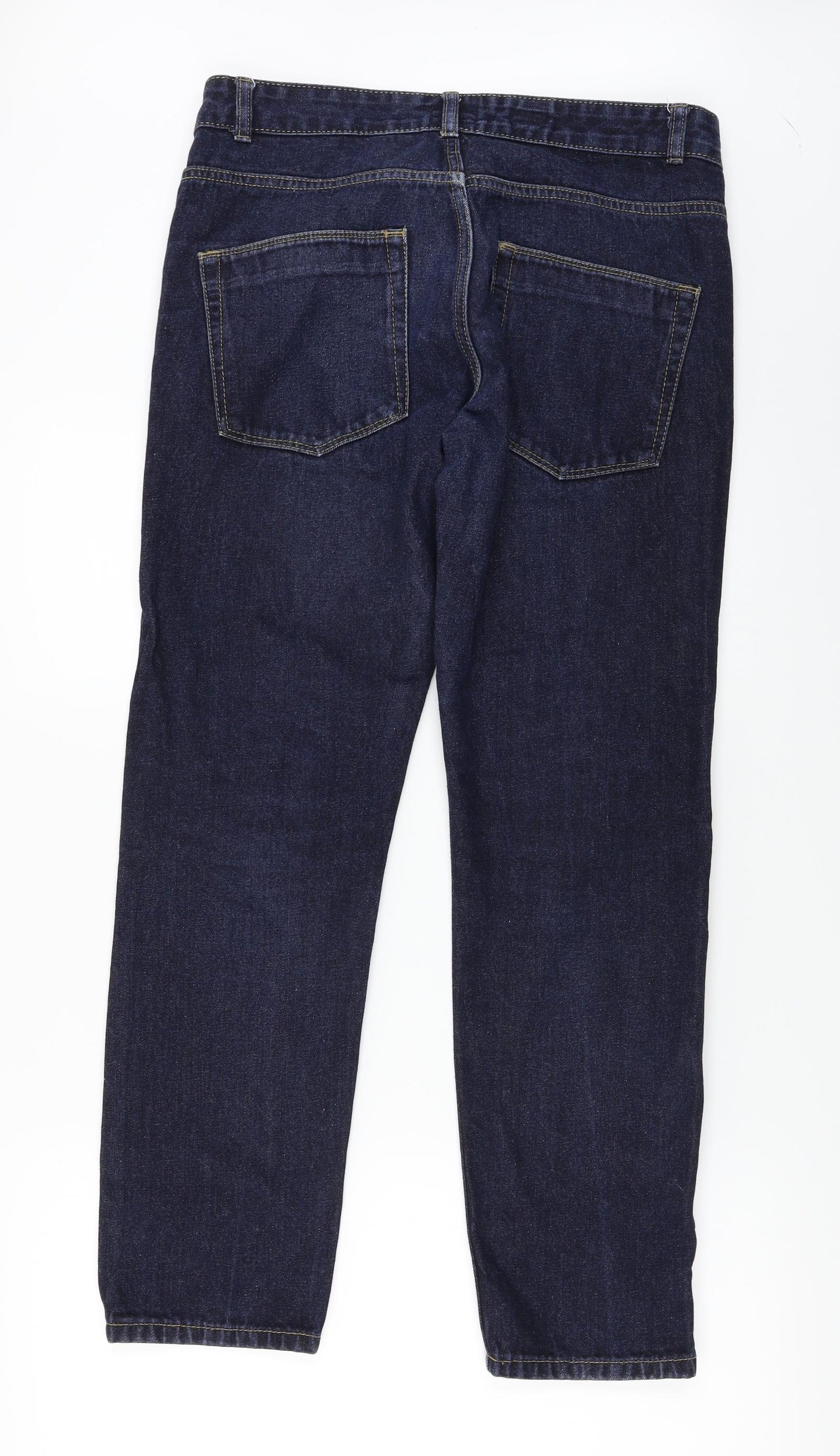 Authentic Denim  Mens Blue   Straight Jeans Size 32 in L26 in