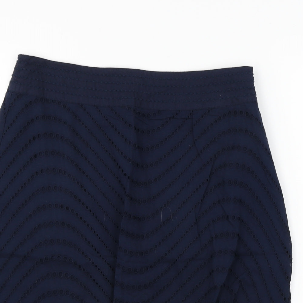 Fat Face  Womens Blue   A-Line Skirt Size 10