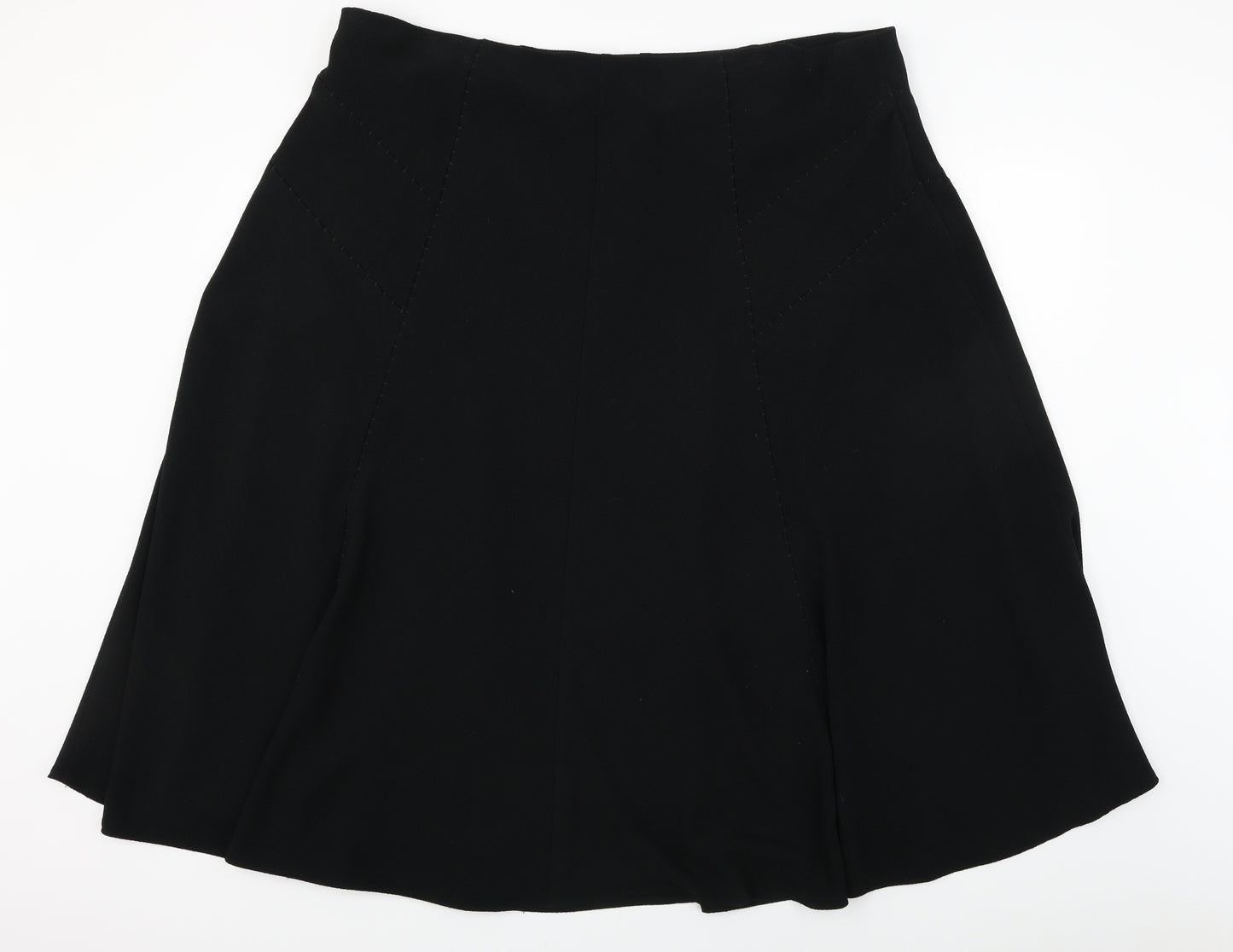 Marks and Spencer  Womens Black   A-Line Skirt Size 24