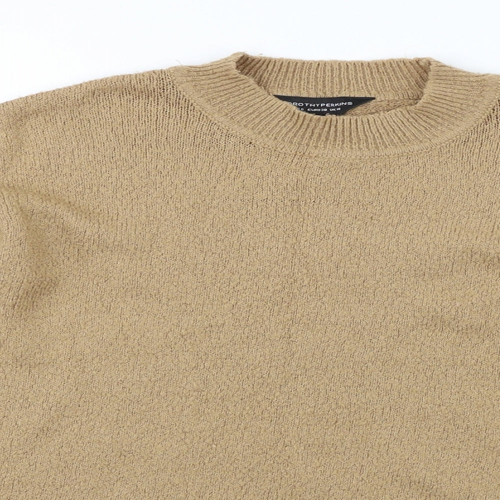 Dorothy Perkins  Womens Brown   Pullover Jumper Size 10