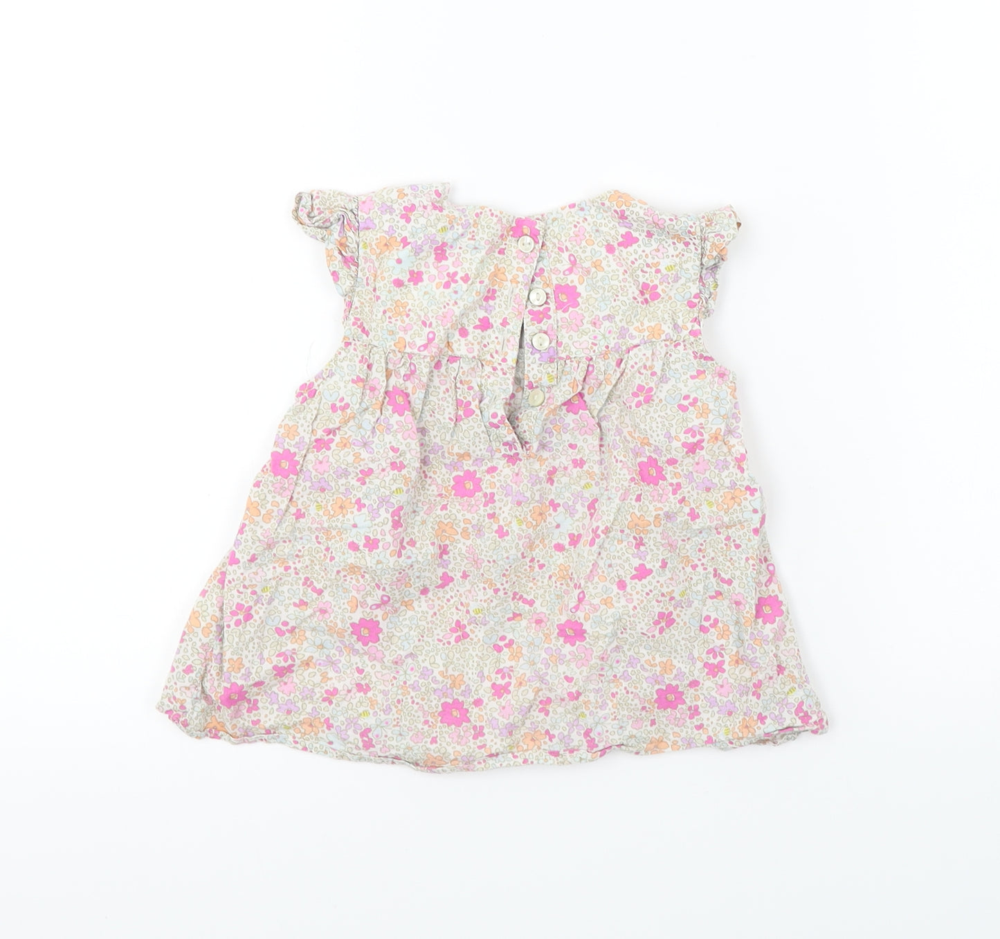 NEXT  Girls Ivory Floral  A-Line  Size 2-3 Years