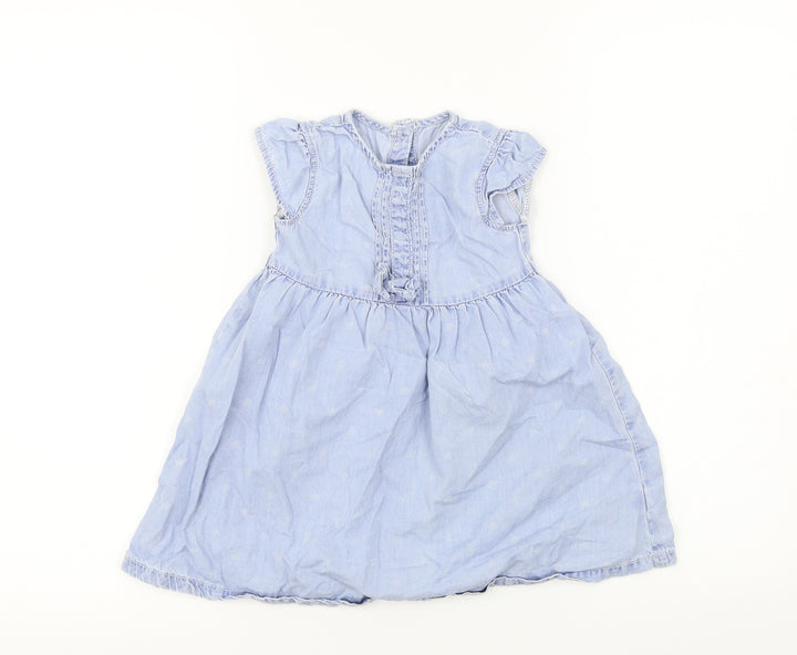 George  Girls Blue   A-Line  Size 18-24 Months