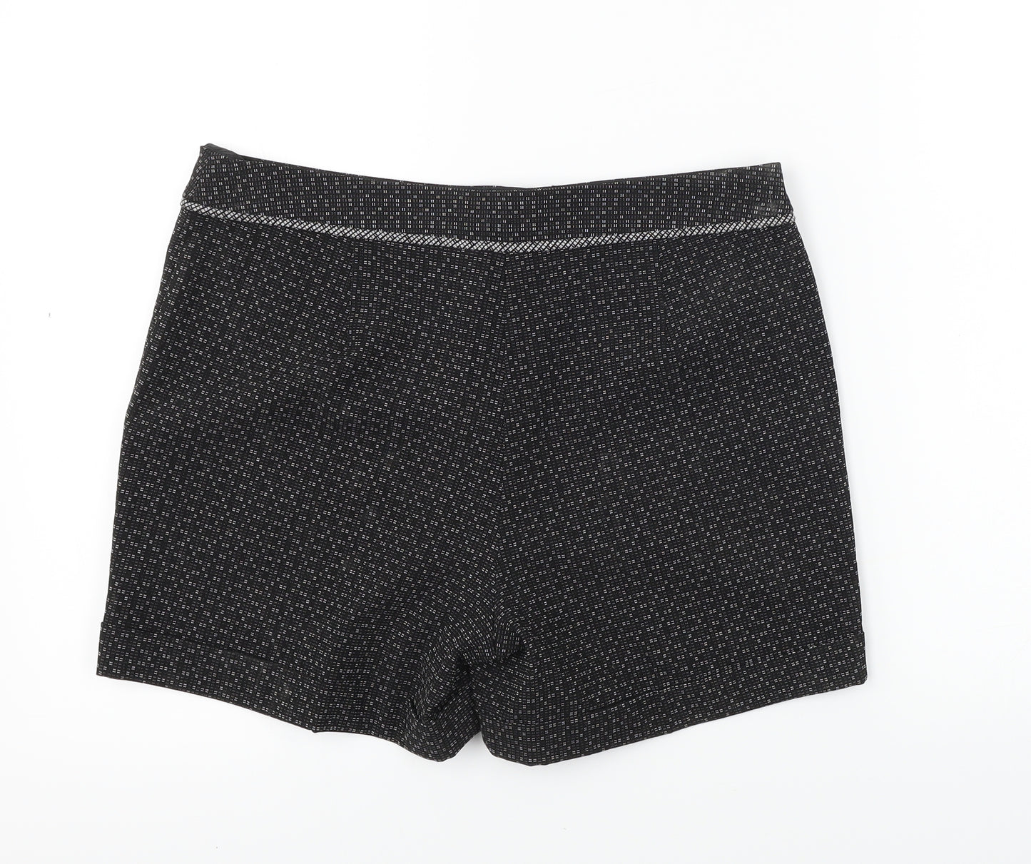 NEXT  Womens Black   Cut-Off Shorts Size 12