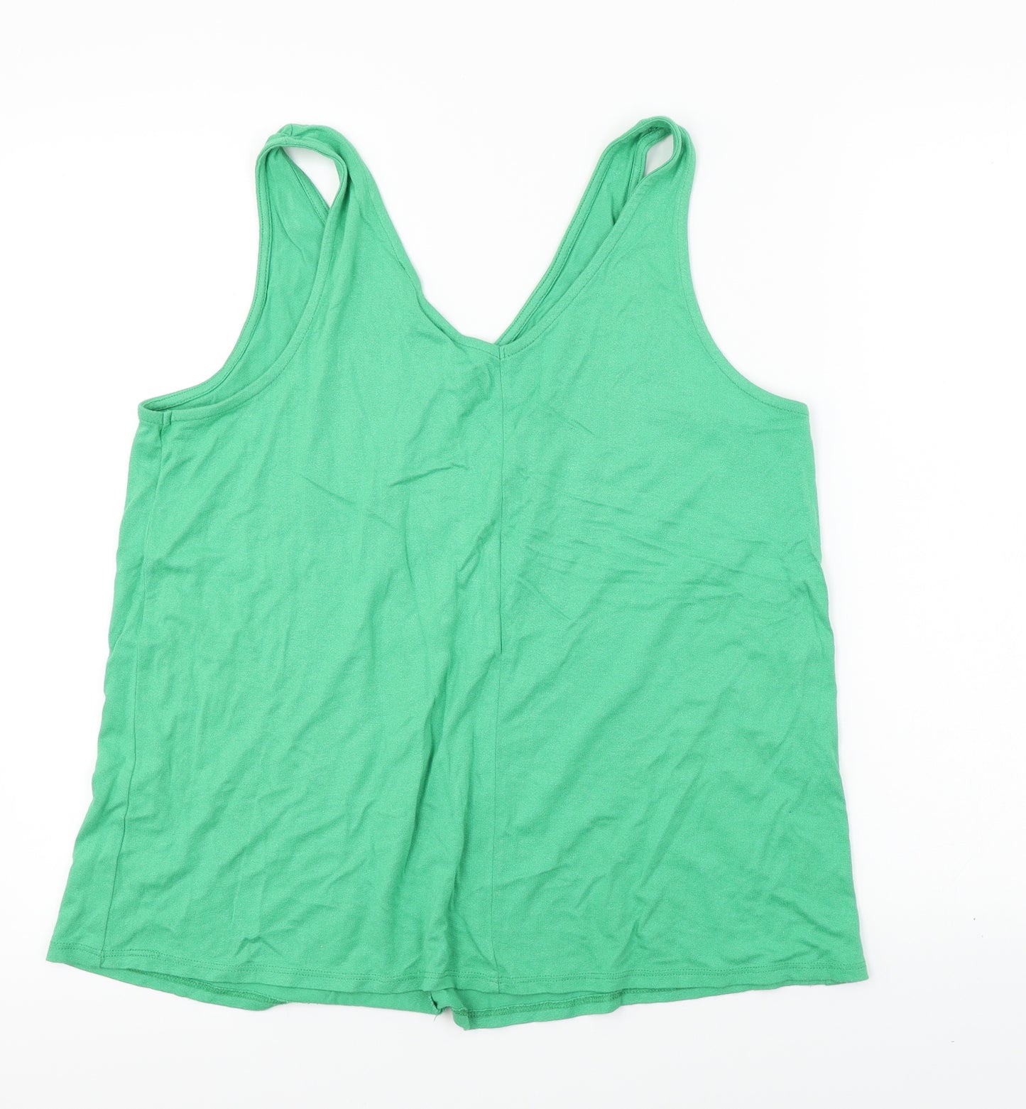 George  Womens Green   Basic T-Shirt Size 14