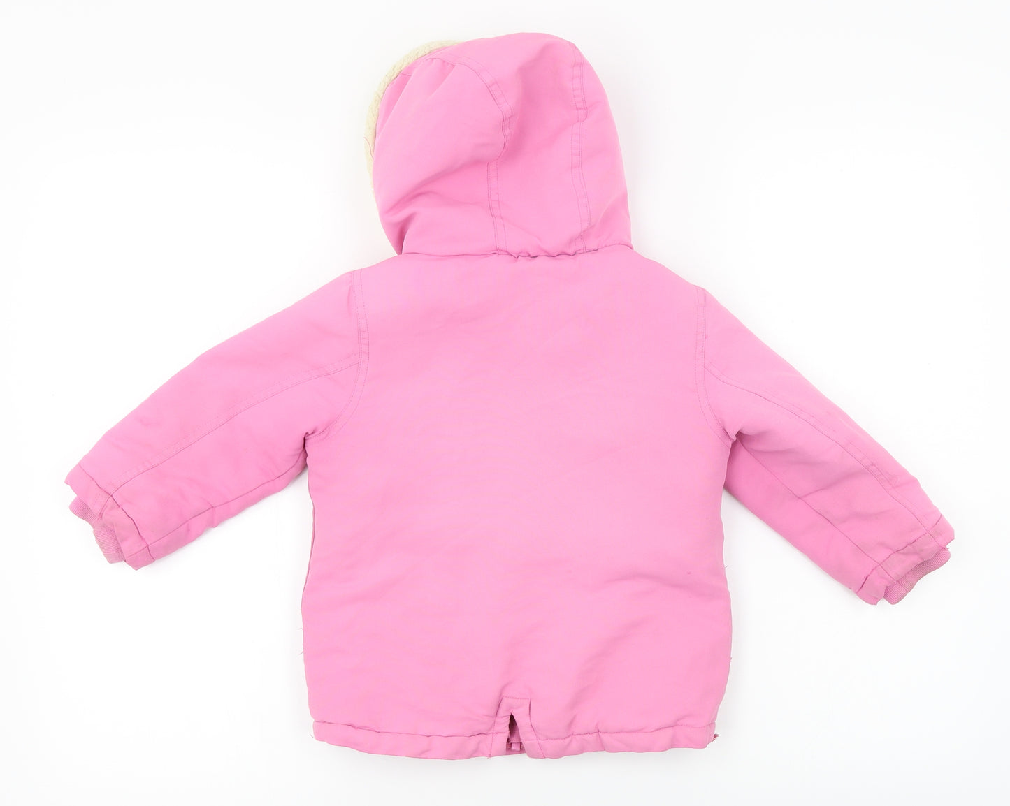 George  Girls Pink   Jacket Coat Size 3-4 Years