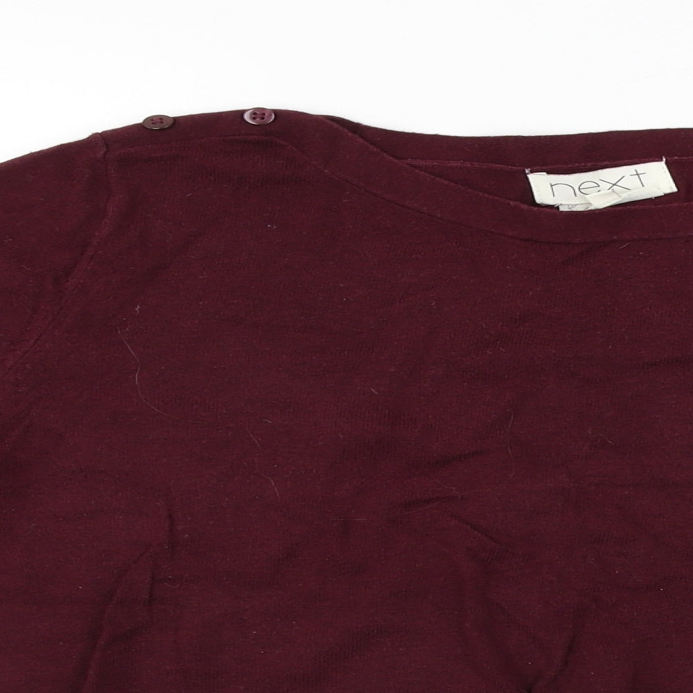 NEXT  Womens Red   Pullover Jumper Size 14