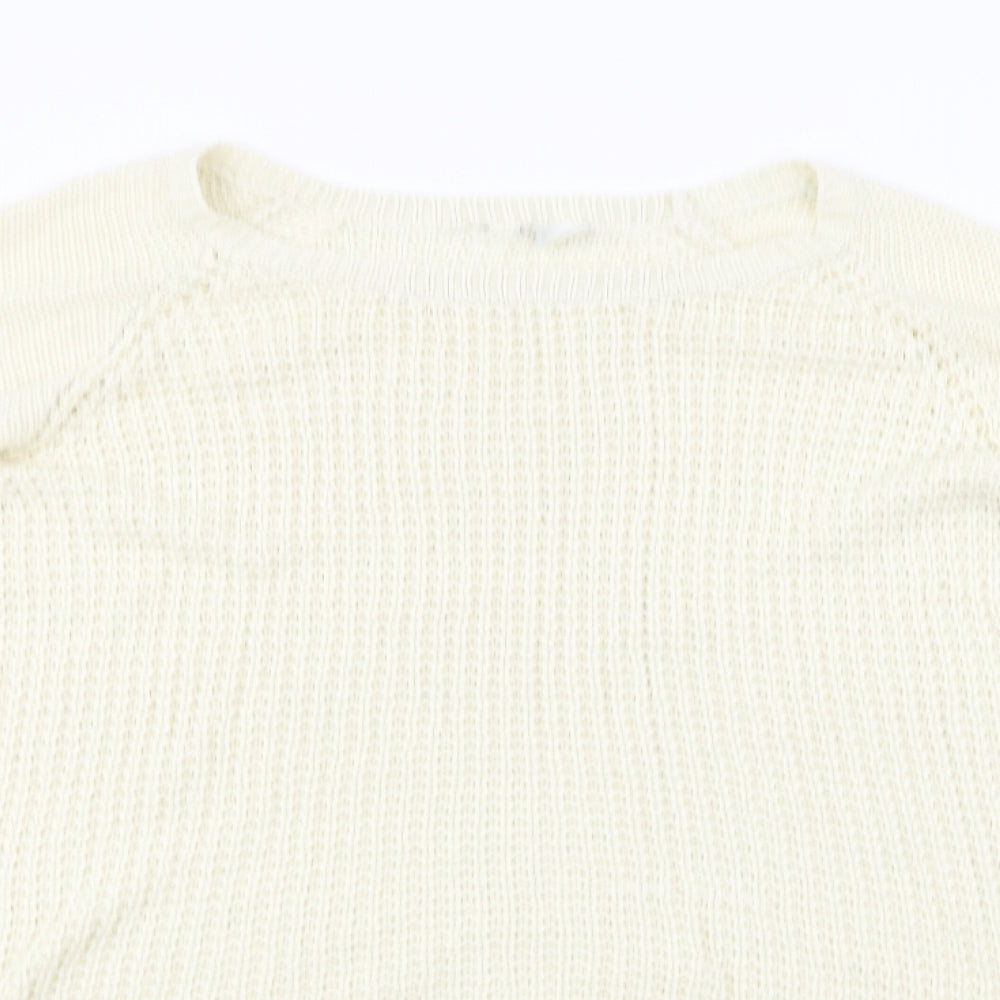 Preworn  Womens Beige   Pullover Jumper Size M