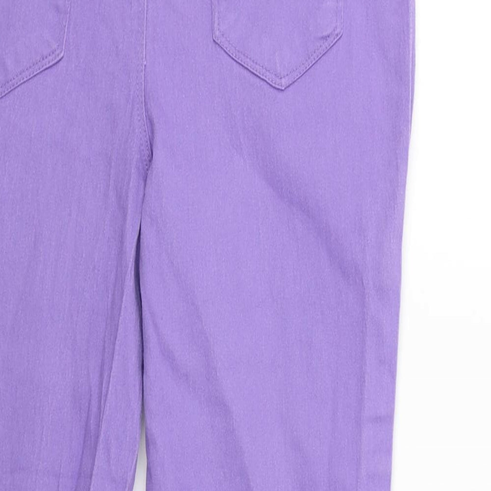 Pep&co   Womens Purple  Denim Jegging Jeans Size 14 L27 in