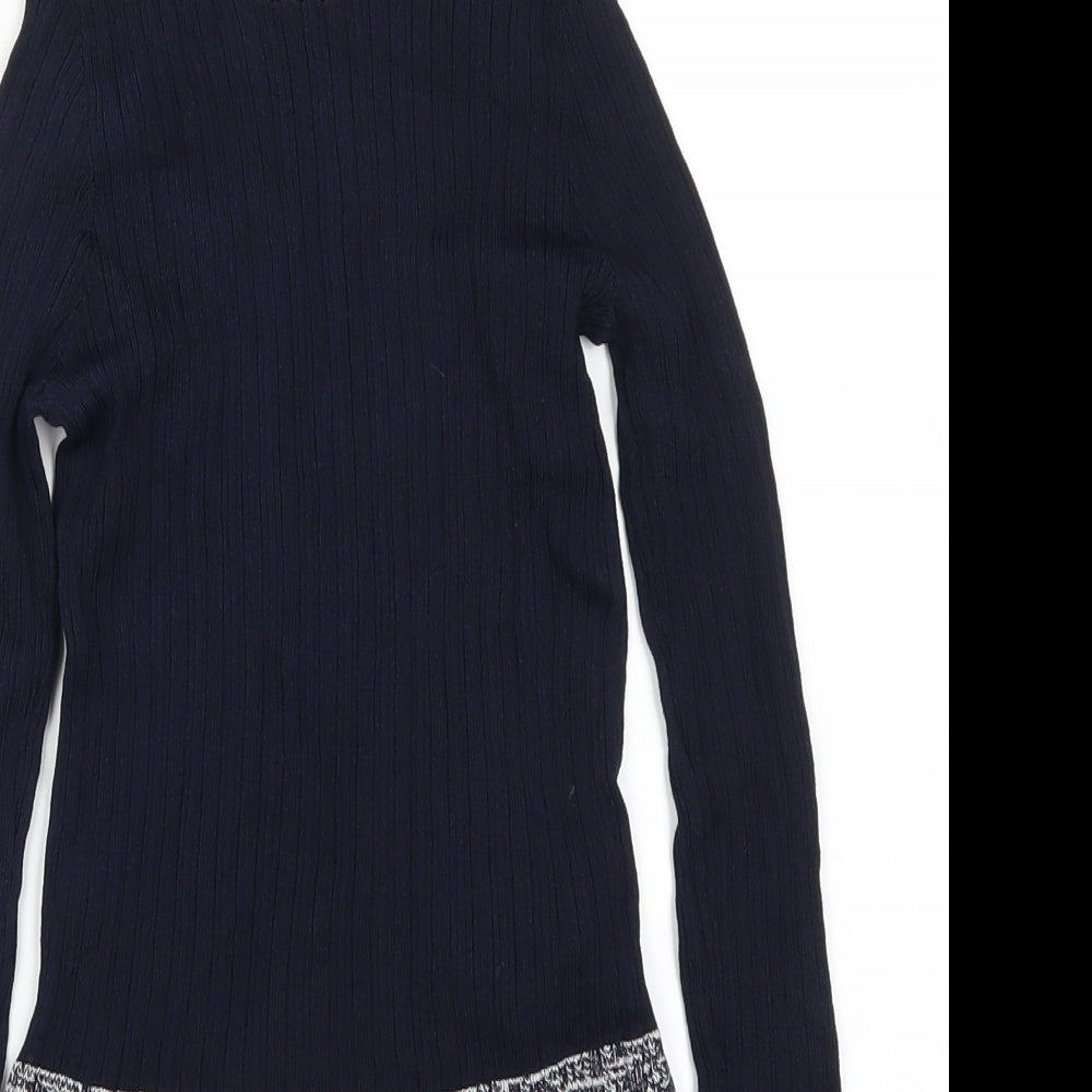 Topshop Womens Blue   Pullover Jumper Size 6