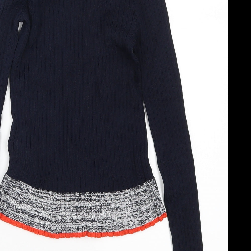 Topshop Womens Blue   Pullover Jumper Size 6