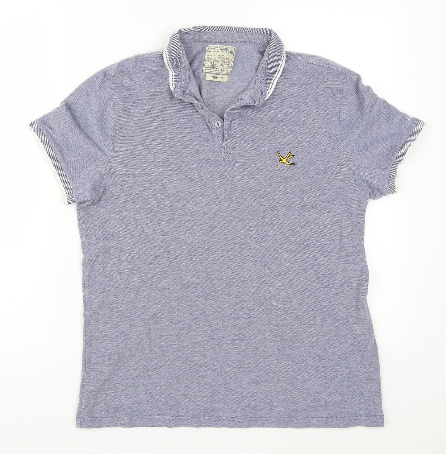 Burton Mens Blue    Polo Size M