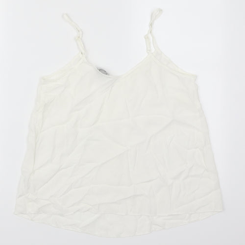 Atmosphere Womens White   Basic Tank Size 10