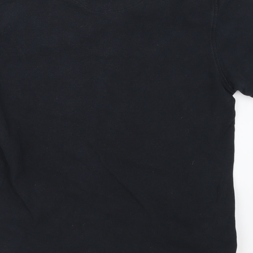 Red Herring Mens Black    Polo Size M