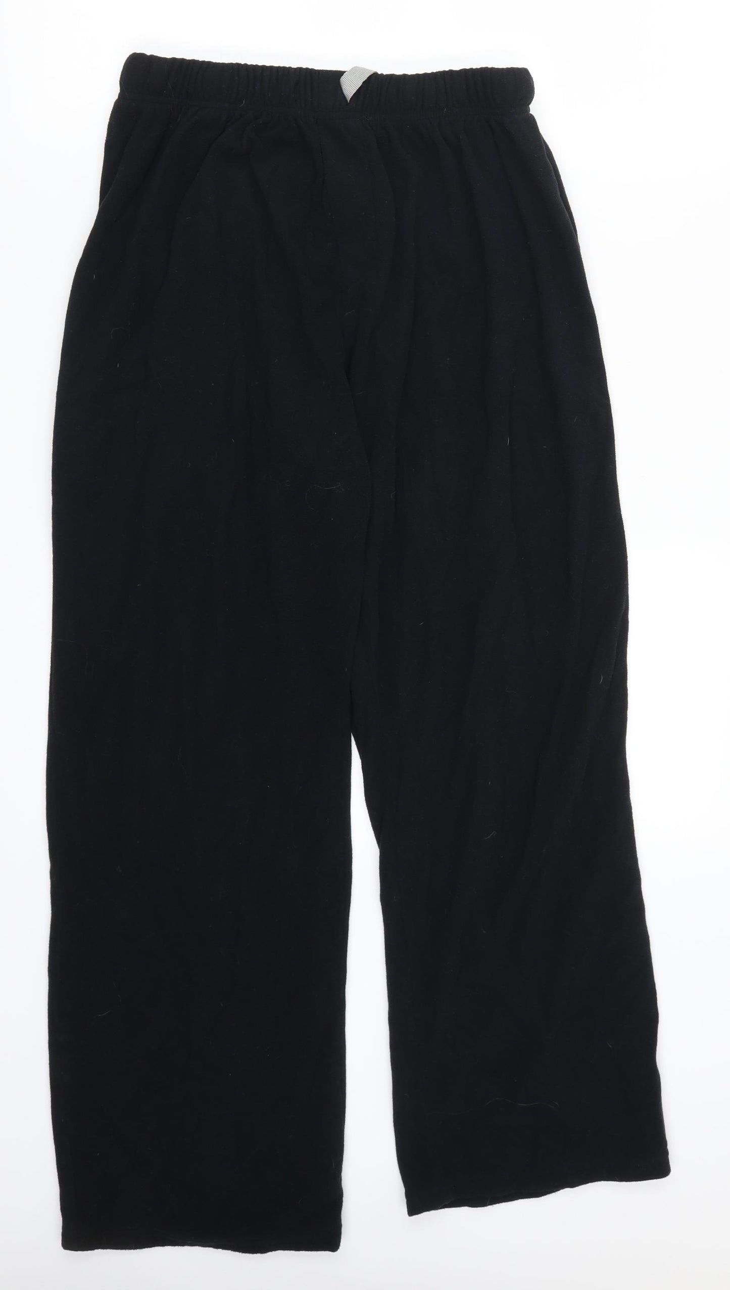 George Mens Black   Sweatpants Trousers Size L L26 in - Loungewear