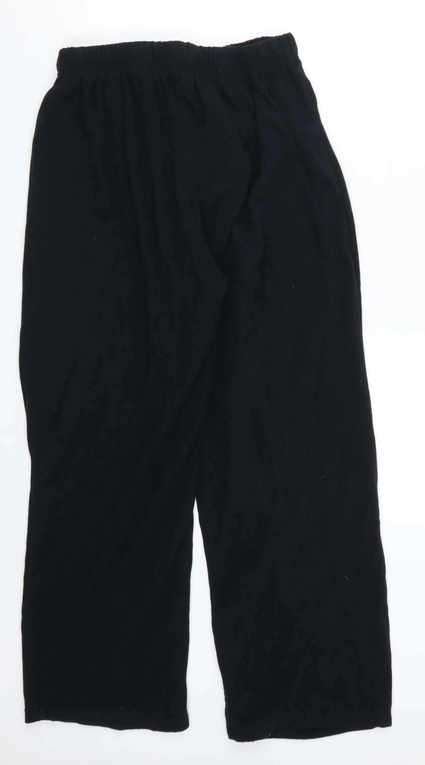 George Mens Black   Sweatpants Trousers Size L L26 in - Loungewear