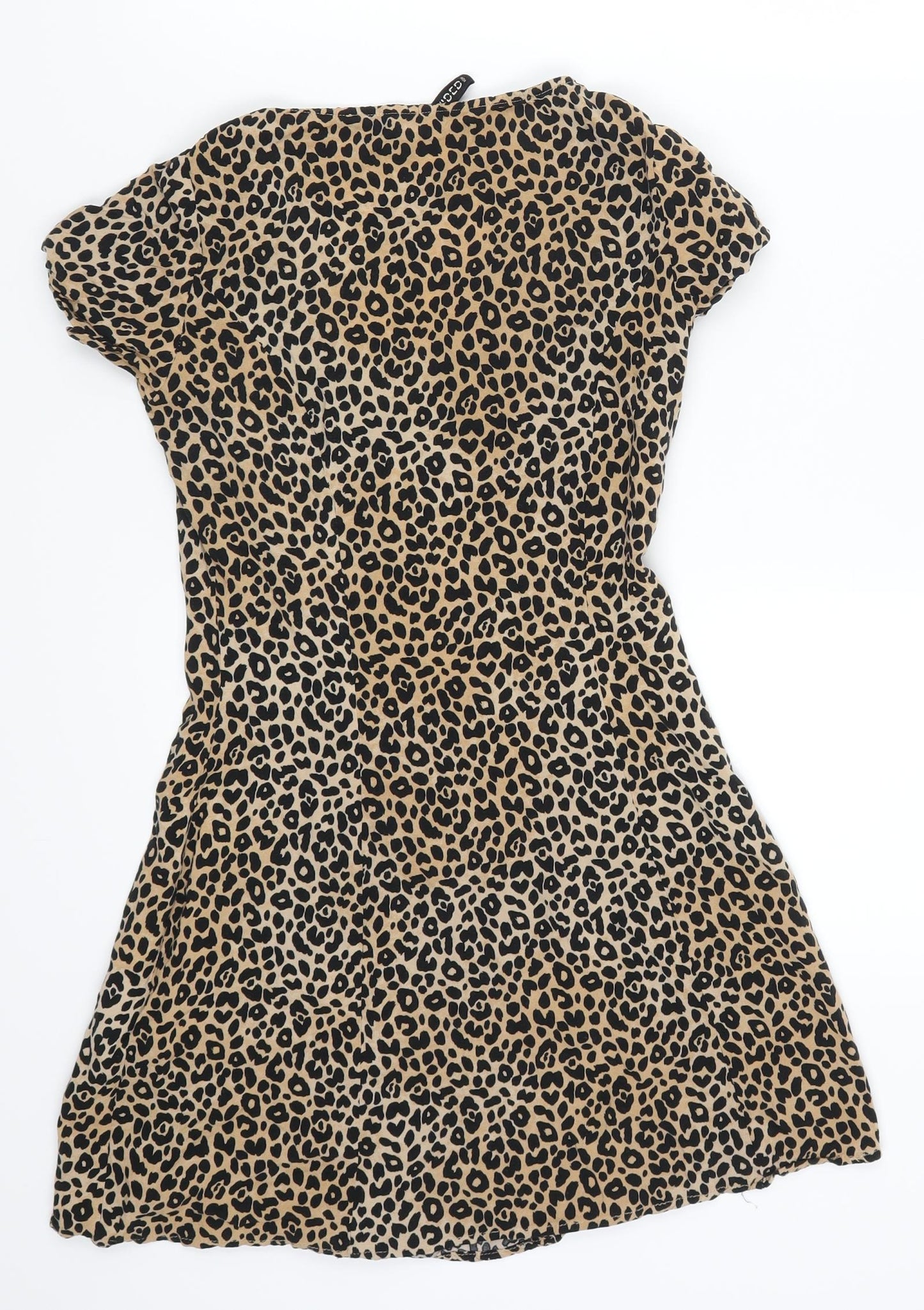 H&M Womens Brown Animal Print  Maxi  Size 6