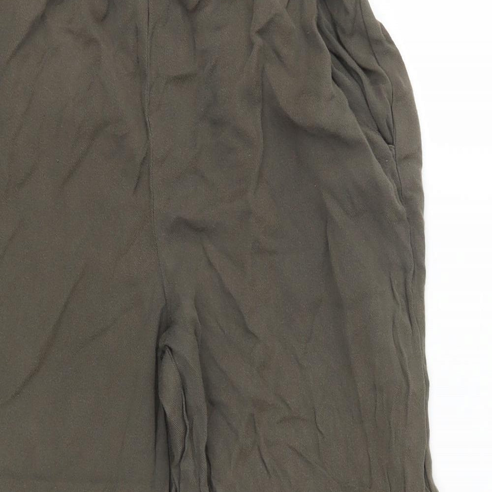 New Look Womens Green   Cropped Trousers Size 8