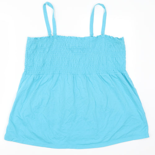 Evans Womens Blue   Basic Tank Size 22