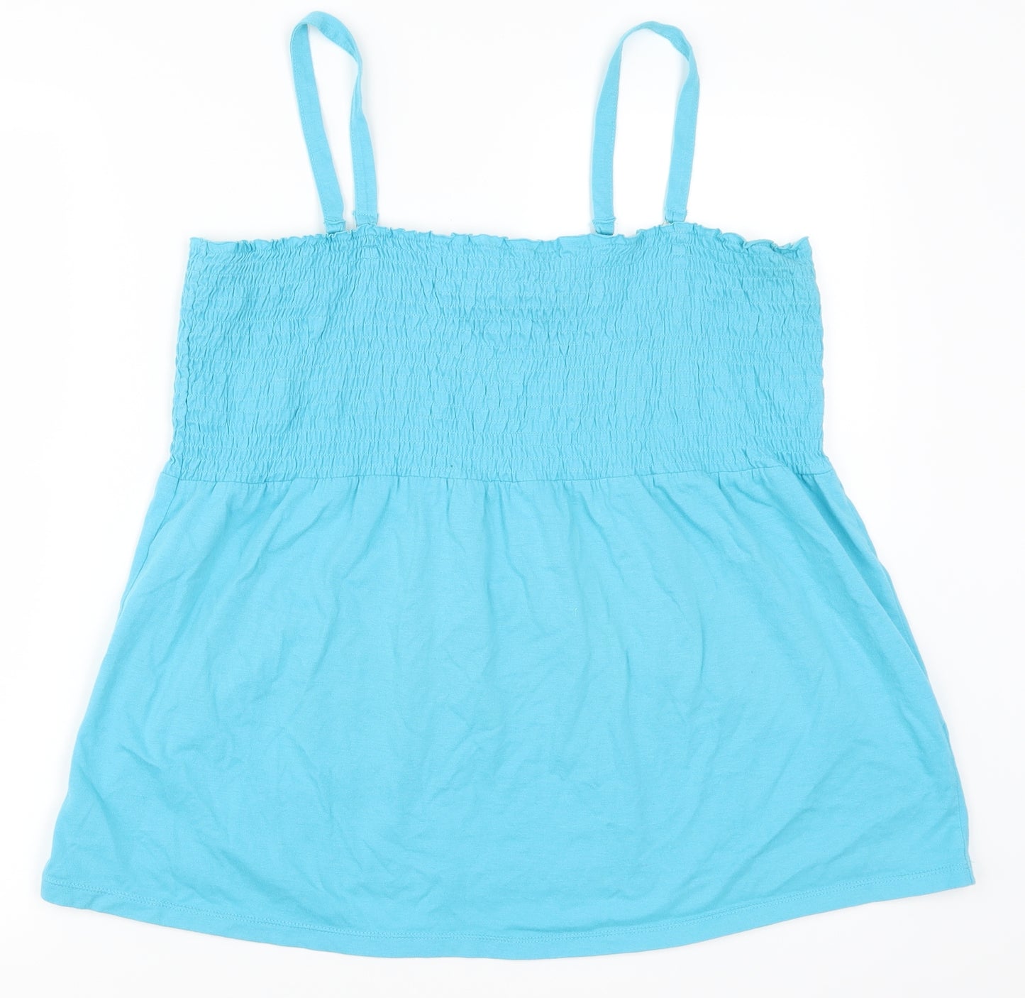 Evans Womens Blue   Basic Tank Size 22