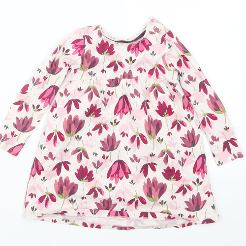 F&F Girls Pink Floral  A-Line  Size 18-24 Months