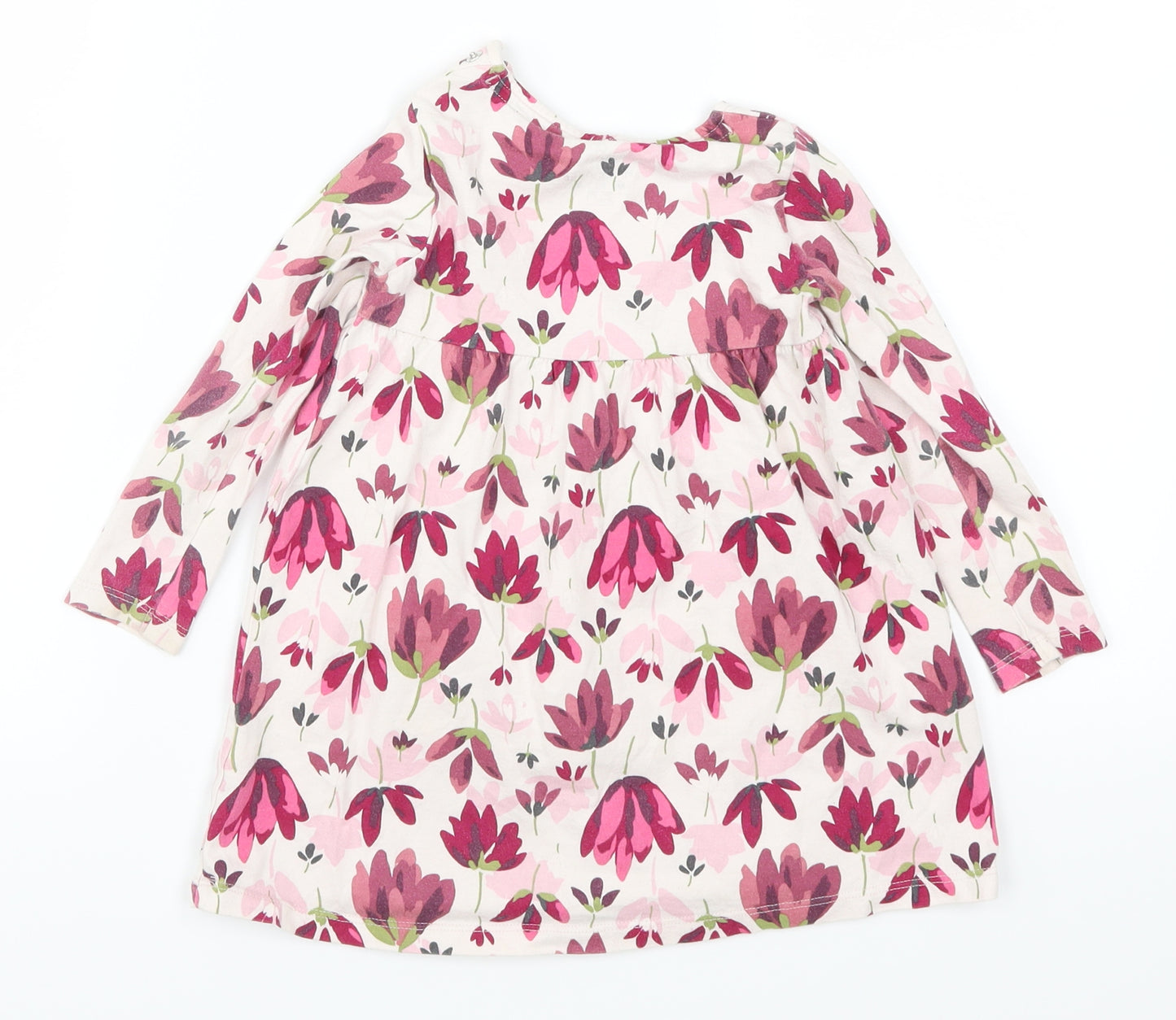 F&F Girls Pink Floral  A-Line  Size 18-24 Months