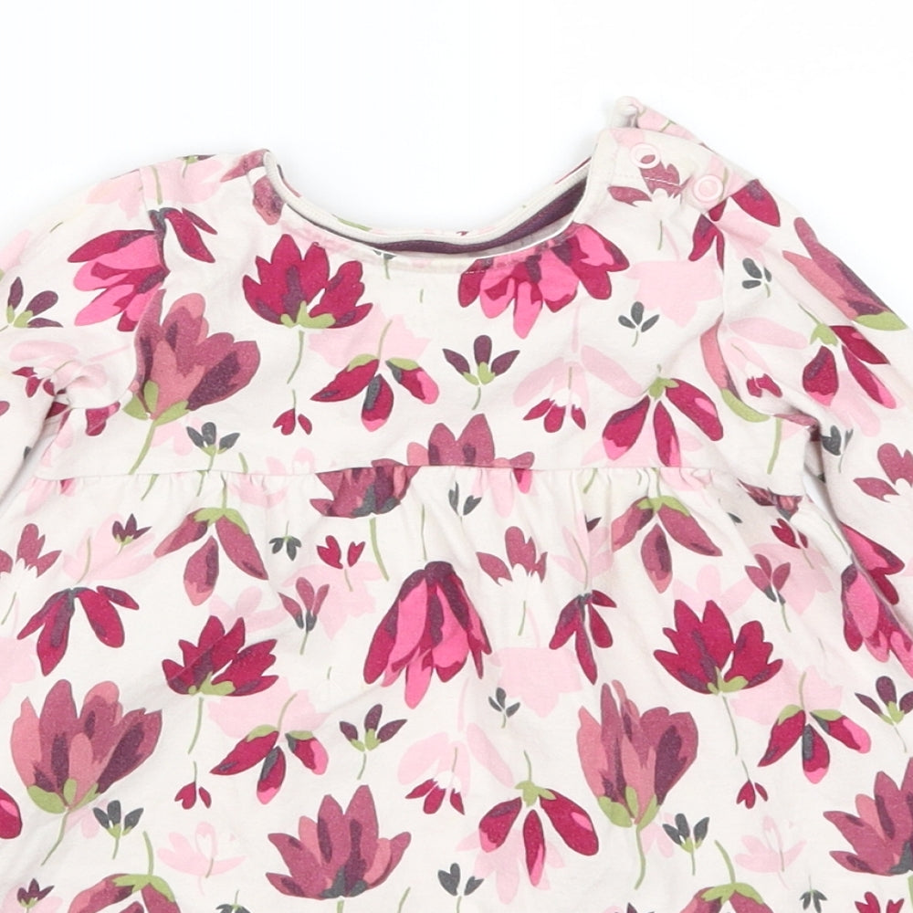 F&F Girls Pink Floral  A-Line  Size 18-24 Months