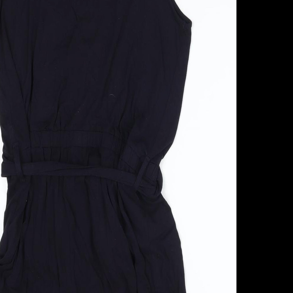 F&F Womens Blue Spotted  Playsuit One-Piece Size 14 L4 in