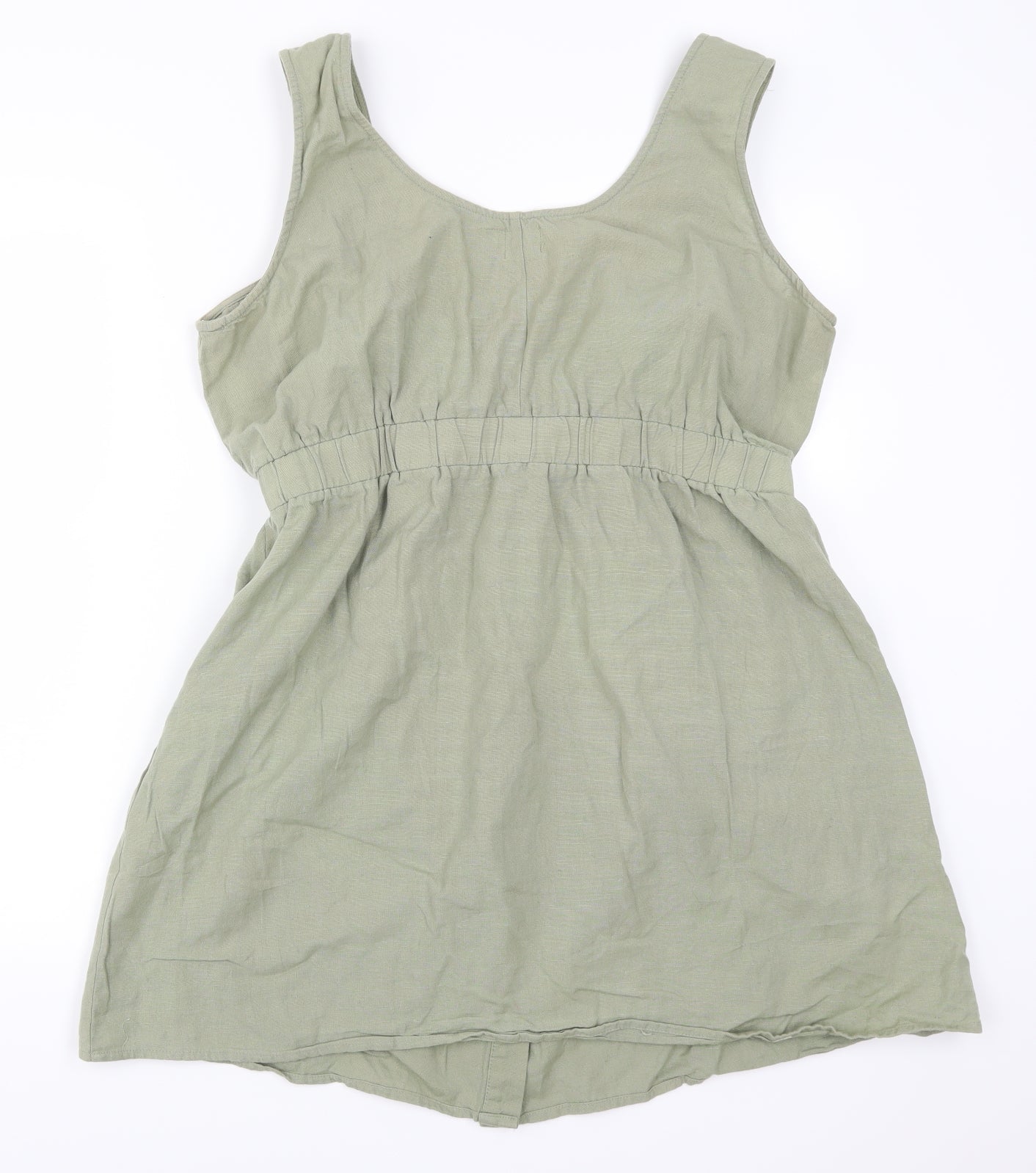 ASOS Womens Green   Skater Dress  Size 16