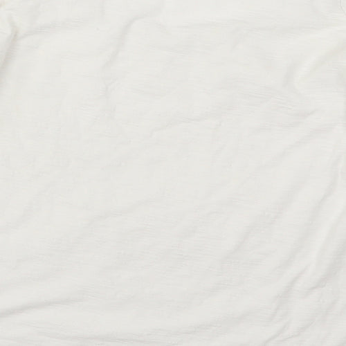 Adini Womens White   Basic T-Shirt Size XS