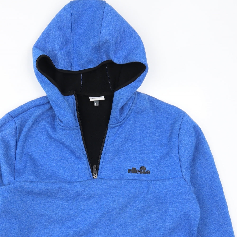 ellesse Mens Blue   Pullover Hoodie Size M