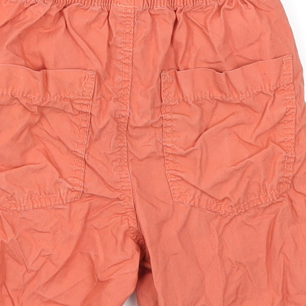 TU Boys Orange   Cargo Trousers Size 18-24 Months
